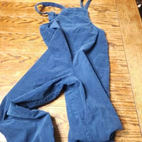 Lucy & Yak Overalls Corduroy Blue Dungaree Utility Size US 4 - Picture 4 of 4